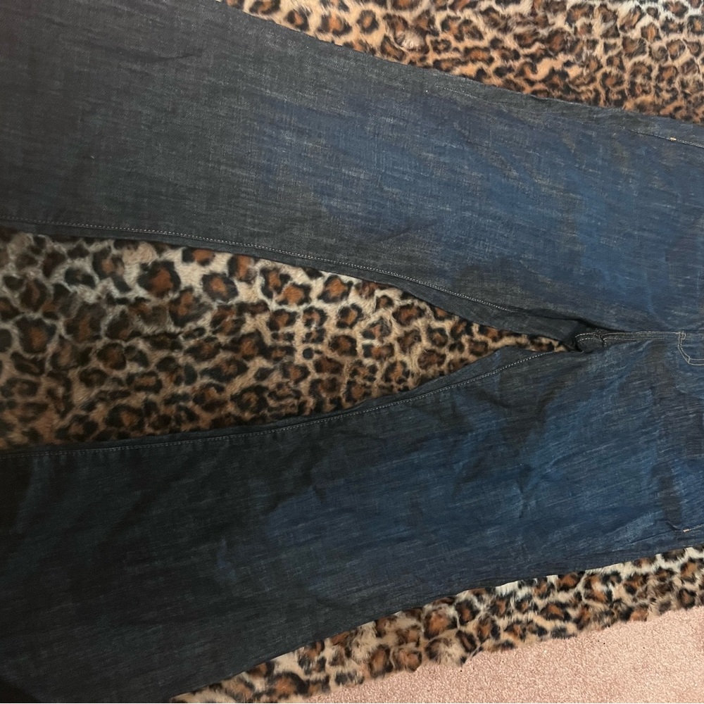 Calvin Klein Dark Blue Flare Jeans